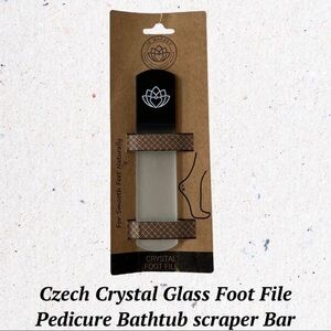 ✨Genuine Czech Natural Crystal Foot File✨